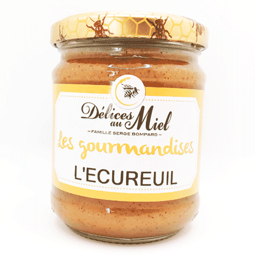 Ecureuil - Miel et noisettes - Pâte à tartiner Ecureuil