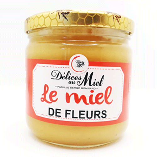 Miel de Fleurs - Miellerie Délices au Miel - Vente miel, pain d