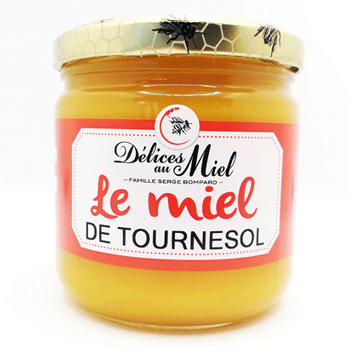 Miel de tournesol 1kg - Maison de la Vigne et des Saveurs